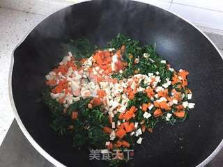 马兰头拌豆干的做法步骤:7
