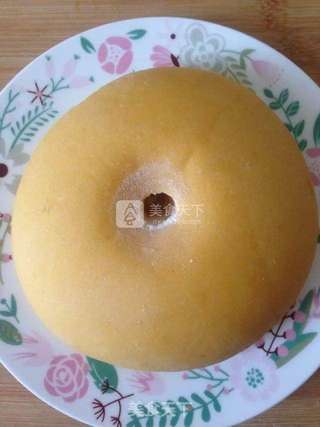 南瓜荷叶饼的做法步骤:2