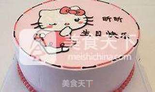 十寸KT蛋糕的做法步骤:10