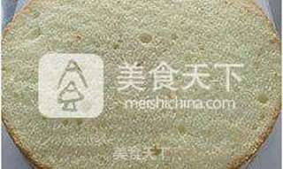 十寸KT蛋糕的做法步骤:5