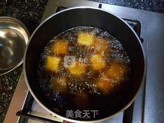 黄金方块的做法步骤:7