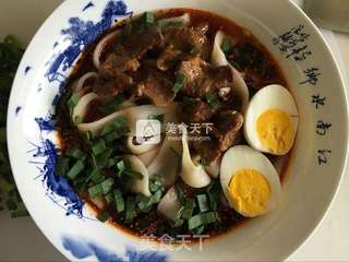 骨汤扯面的做法步骤:14