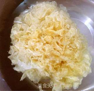 脆脆双耳的做法步骤:6