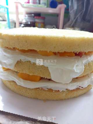 光头强生日蛋糕的做法步骤:8