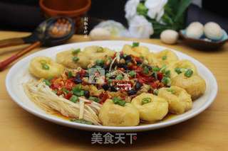 剁椒金针菇的做法步骤:7