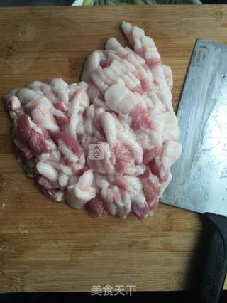 苦笋炒五花肉的做法步骤:4