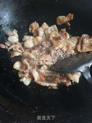 苦笋炒五花肉的做法步骤:6