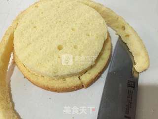 草莓慕斯蛋糕的做法步骤:4