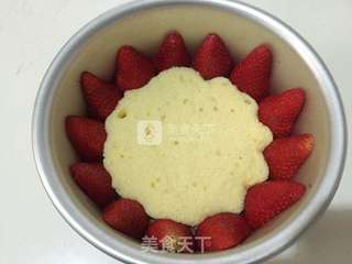 草莓慕斯蛋糕的做法步骤:7