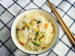什锦炒饭 扬州炒饭的做法步骤:6