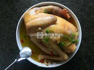 春季滋补养生最佳选择天麻核桃枸杞鸡汤的做法步骤:10
