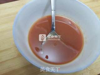 橙汁鸡球的做法步骤:5