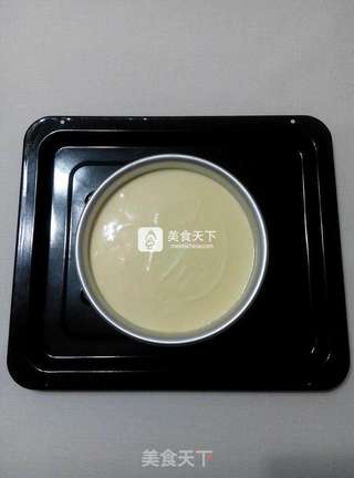 香草戚风蛋糕(6寸)的做法步骤:14