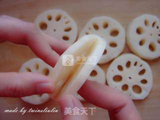 炸藕盒的做法步骤:9