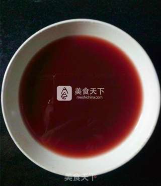 红丝绒糯米团的做法步骤:2