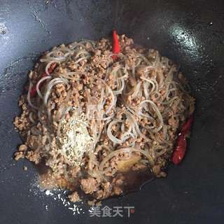 肉末粉丝的做法步骤:6