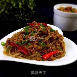 肉末粉丝的做法步骤:8