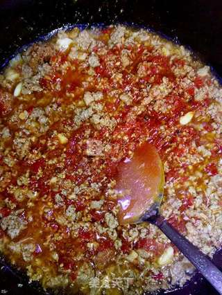 香辣牛肉酱的做法步骤:6
