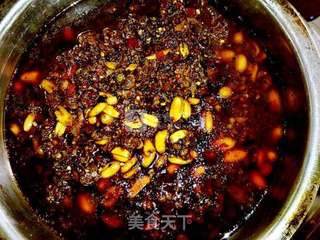 香辣牛肉酱的做法步骤:11