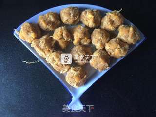 2016第一季网红——肉松蛋黄青团的做法步骤:13