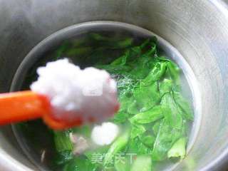 菜芯山药龙骨汤的做法步骤：8