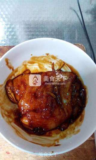 烤肉什锦饭团的做法步骤:3