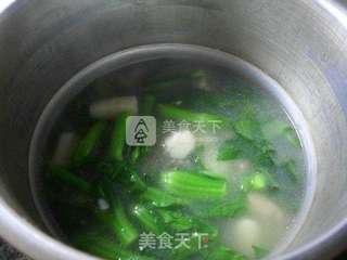 菜芯山药龙骨汤的做法步骤：10