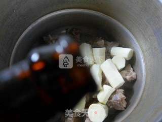 菜芯山药龙骨汤的做法步骤：3