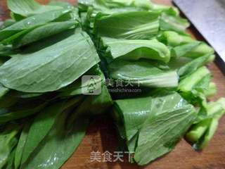 菜芯山药龙骨汤的做法步骤：2