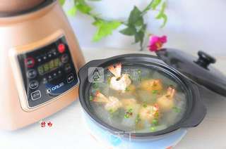 #东菱破壁机之#冬瓜虾泥芽菜汤的做法步骤:13