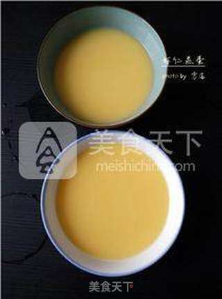 虾仁蒸蛋的做法步骤:4