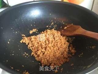 #咸蛋黄肉松青团的做法图解8