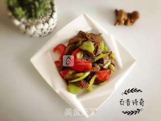 辣椒炒猪肝的做法步骤:8