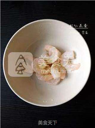 虾仁蒸蛋的做法步骤:2