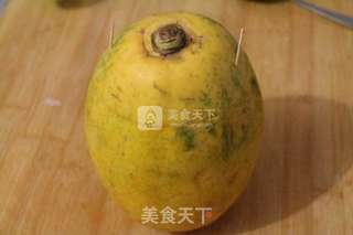 牛奶木瓜布丁的做法步骤:5