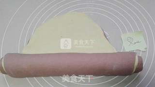 东菱破壁机之紫薯螺旋馒头的做法步骤:8