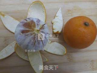 糖渍橙皮的做法步骤:2