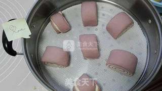 东菱破壁机之紫薯螺旋馒头的做法步骤:10