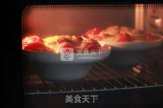鸡排番茄蛋焗饭的做法步骤:10