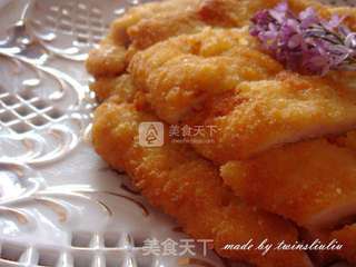 吮指酥炸鸡排的做法步骤:17