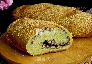 青麦汁红豆面包的做法步骤:18