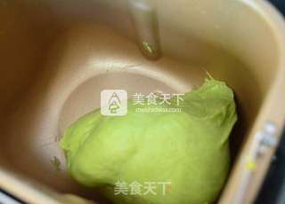 青麦汁红豆面包的做法步骤:4