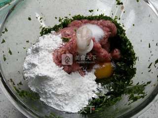 荠菜肉圆汤的做法步骤:6
