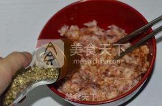 韭菜煎饺的做法步骤:4