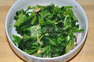 海虹拌菠菜的做法步骤:4