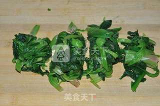 海虹拌菠菜的做法步骤:3