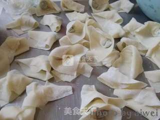 荠菜馄饨的做法步骤:10