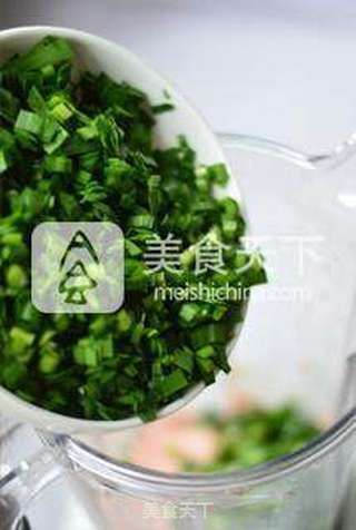韭菜鲜肉饺的做法步骤:7