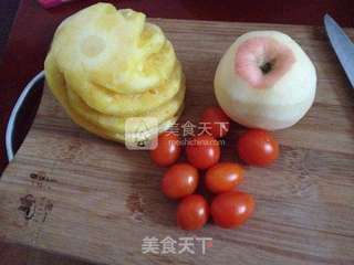 千岛酱菠萝披萨的做法步骤:8