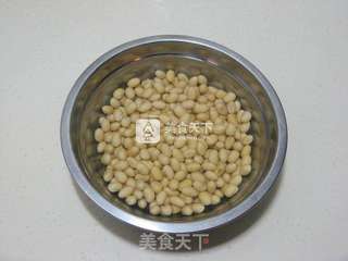 香椿拌黄豆的做法步骤:2